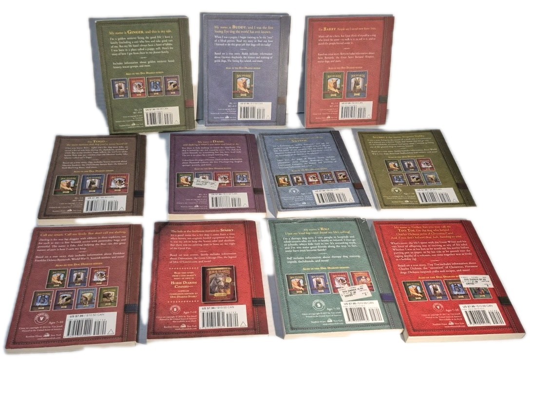 Dog Diaries Series Book Lot #1-11 Paperbacks Kate Klimo Children’s Chapter Books