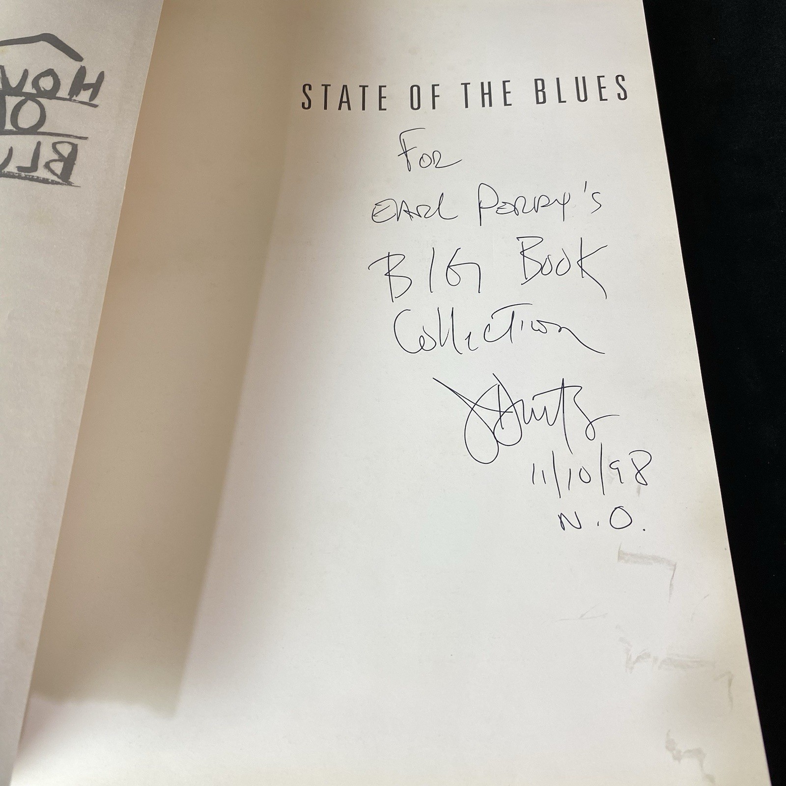 State of the Blues Photograph Art Book Signed by Jeff Dunas 1998 HCDJ Music