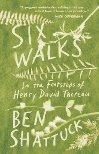 Six Walks: In the Footsteps of Henry David Thoreau – Hardcover – GOOD