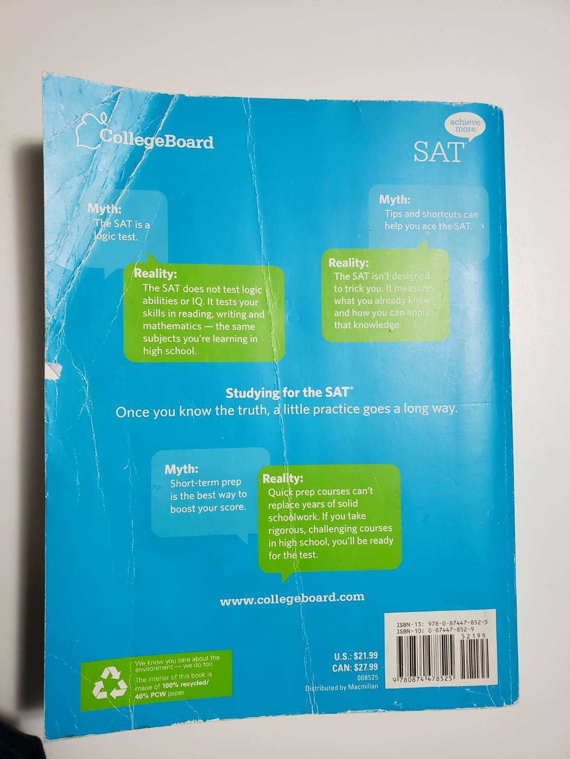The Official SAT Study Guide by The College Board