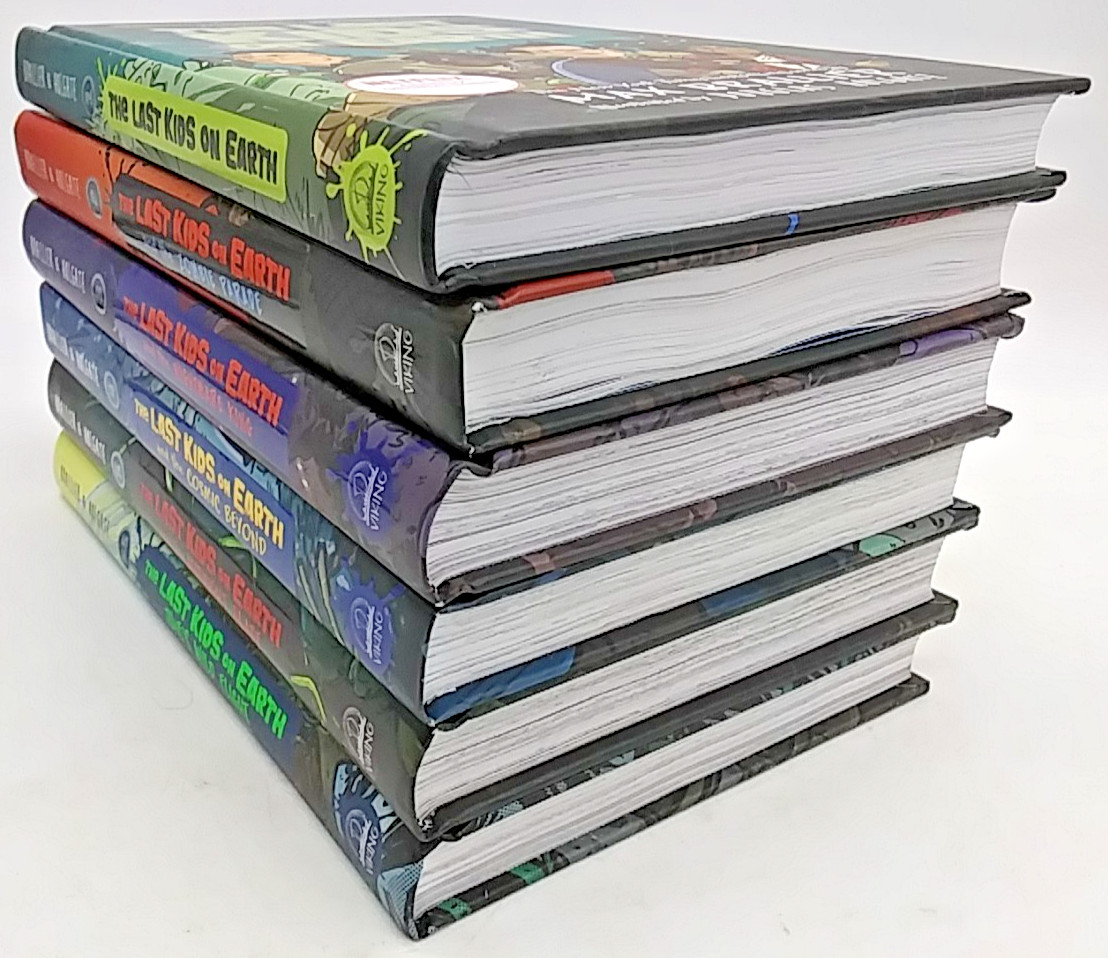 Lot Of 6 The Last Kids on Earth Books 1-5.5 Max Brallier Hardcover VGC!! NETFLIX