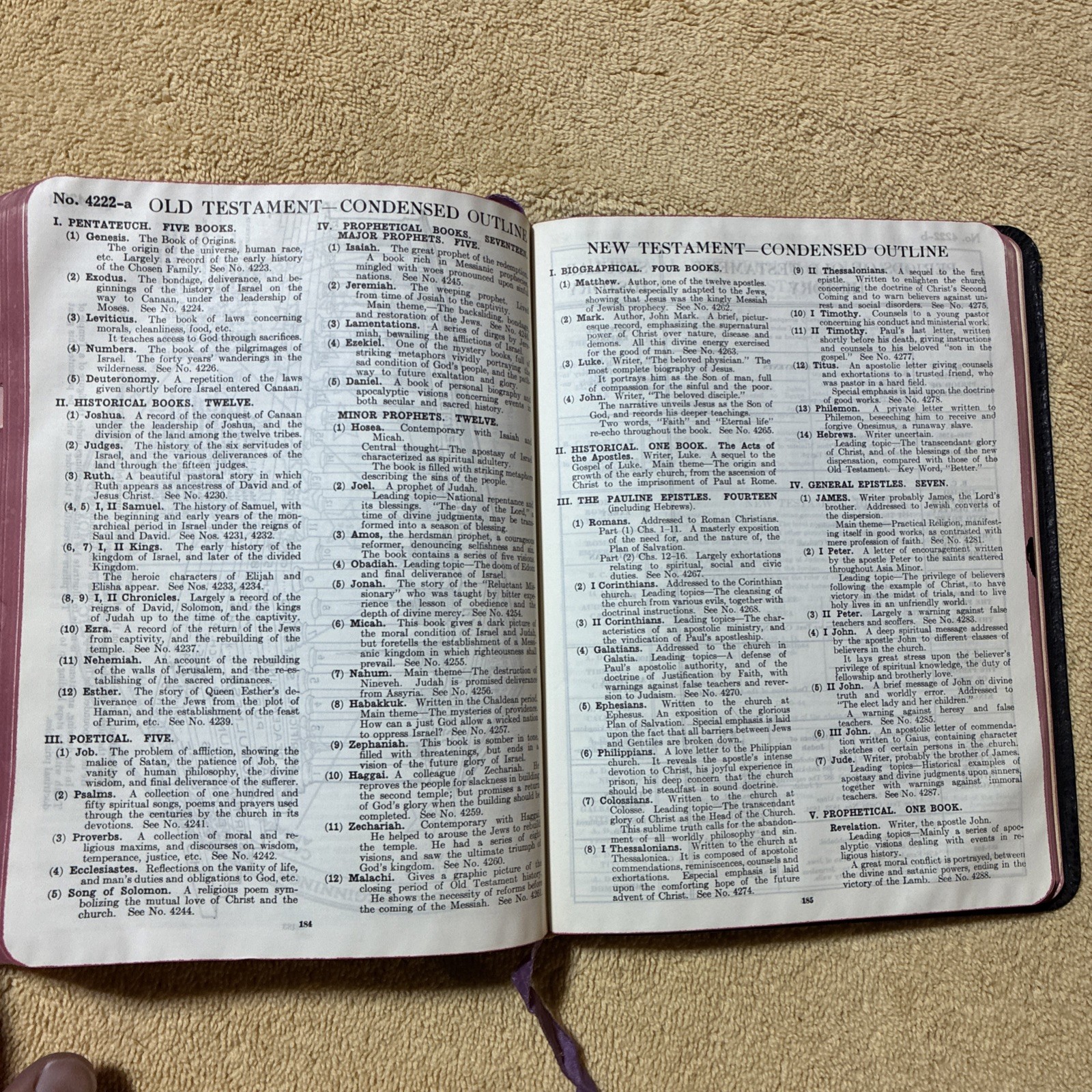 1964 Kirkbride The New Chain Reference Bible Thompson 4th Improved Edition KJV