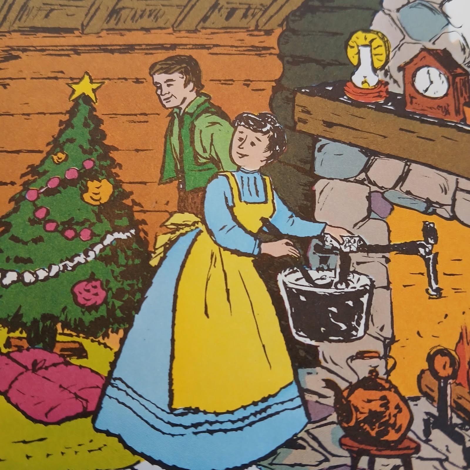 Vintage Uncut Pages-Golden Press Book 6 Christmas Stories Frosty, Rudolph & More