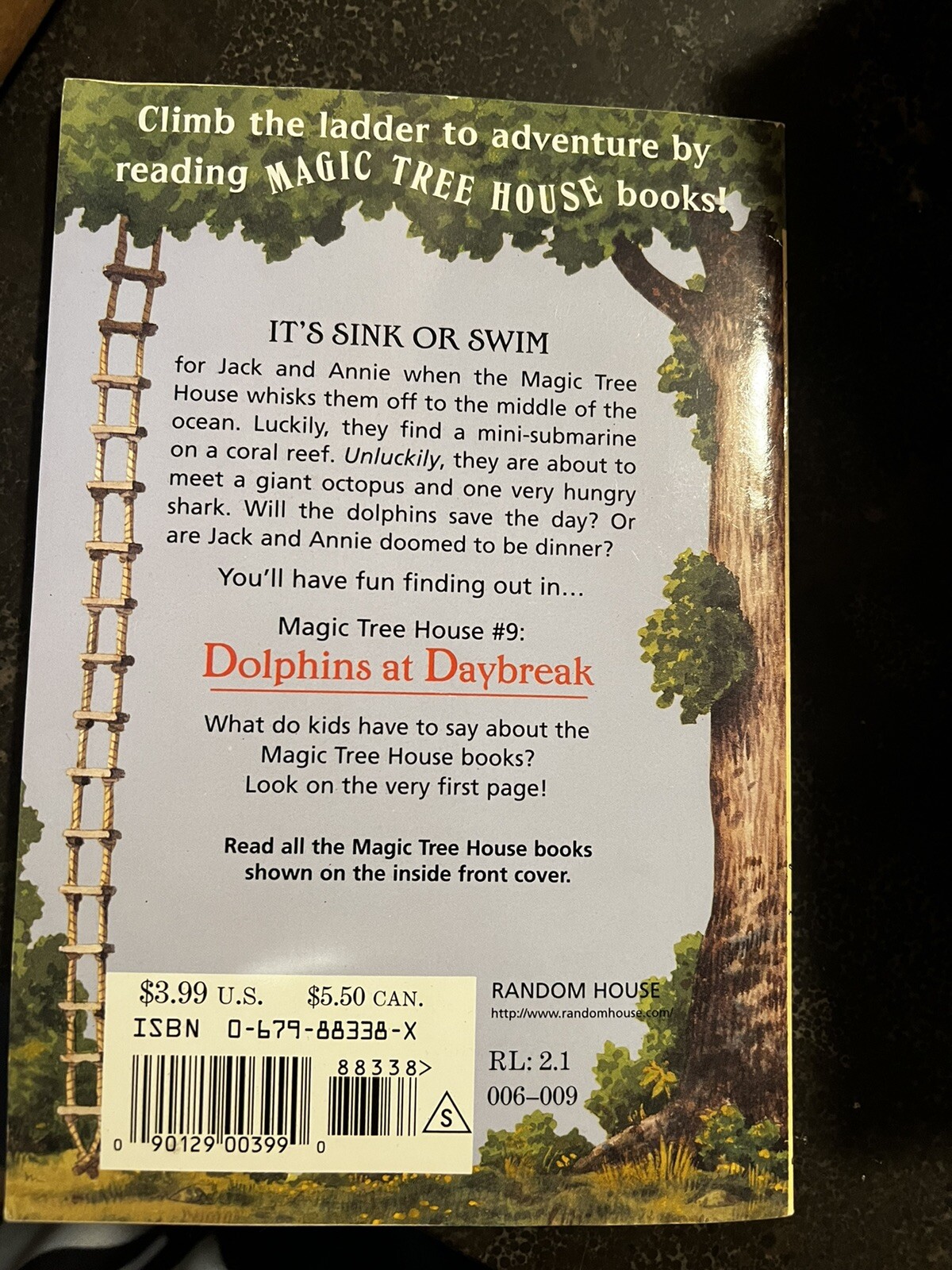 Magic Tree House (R) Ser.: Dolphins at Daybreak by Mary Pope Osborne (1997,…