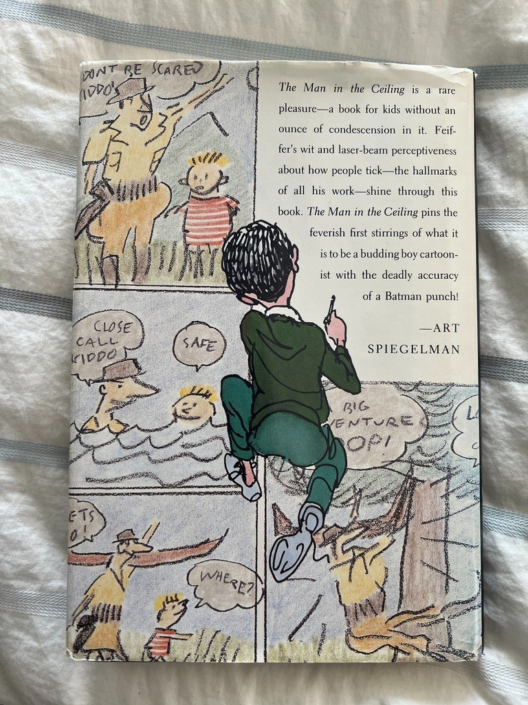 Man in the Ceiling by Jules Feiffer 1st Ed.