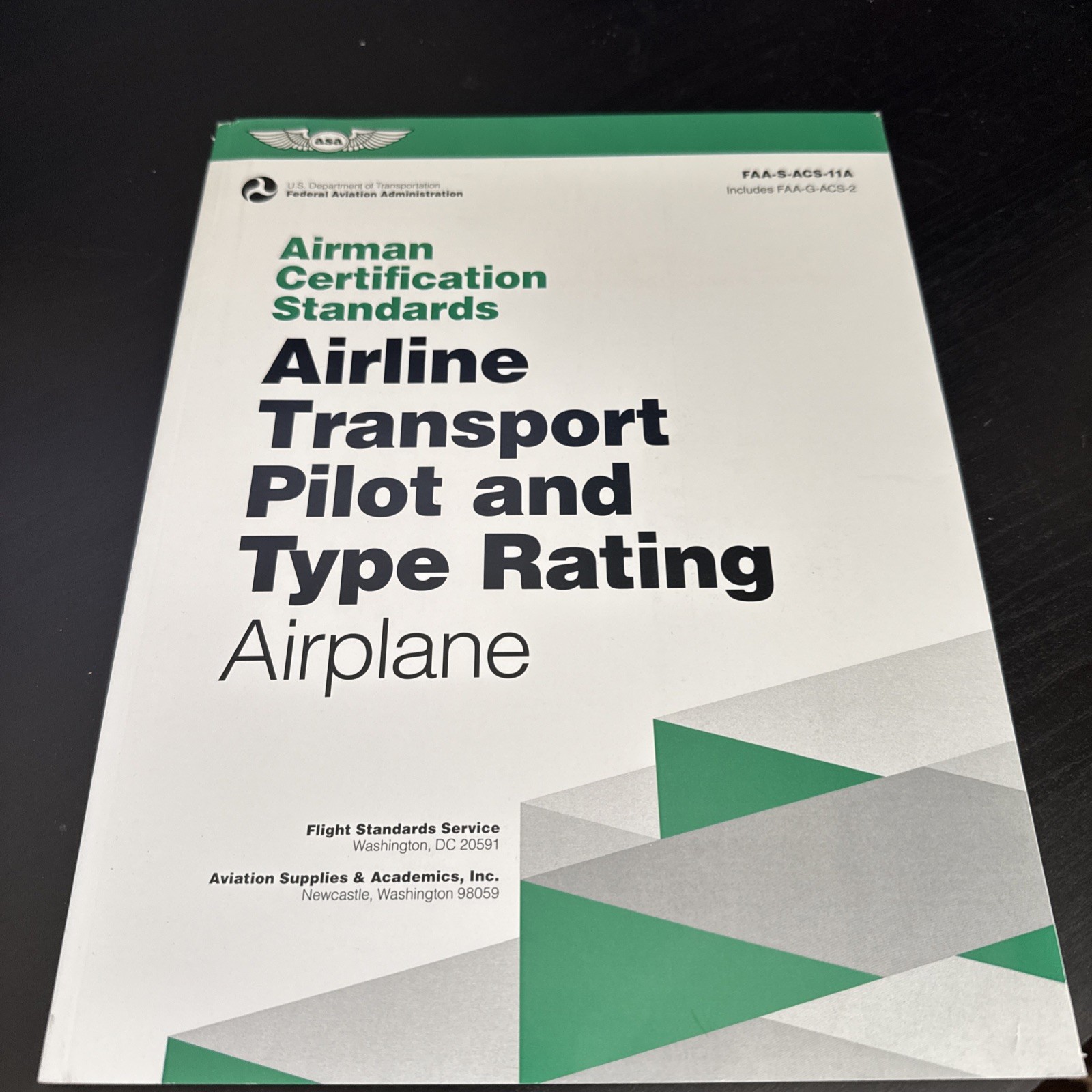 NEW FAA Airman Certification Standards: Airline Transport Pilot ATP Airplane ASA