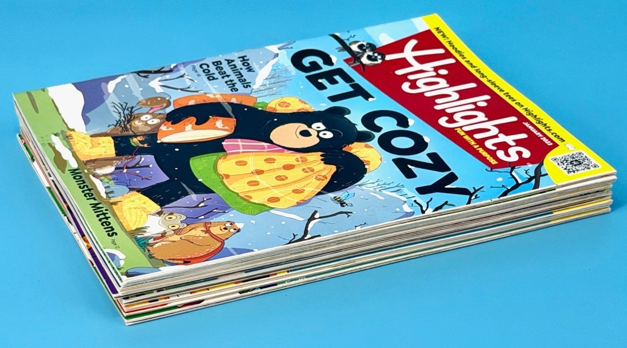 Highlights Magazine Kids Lot Of 12 – FULL YEAR 2023 Children Educational EUC