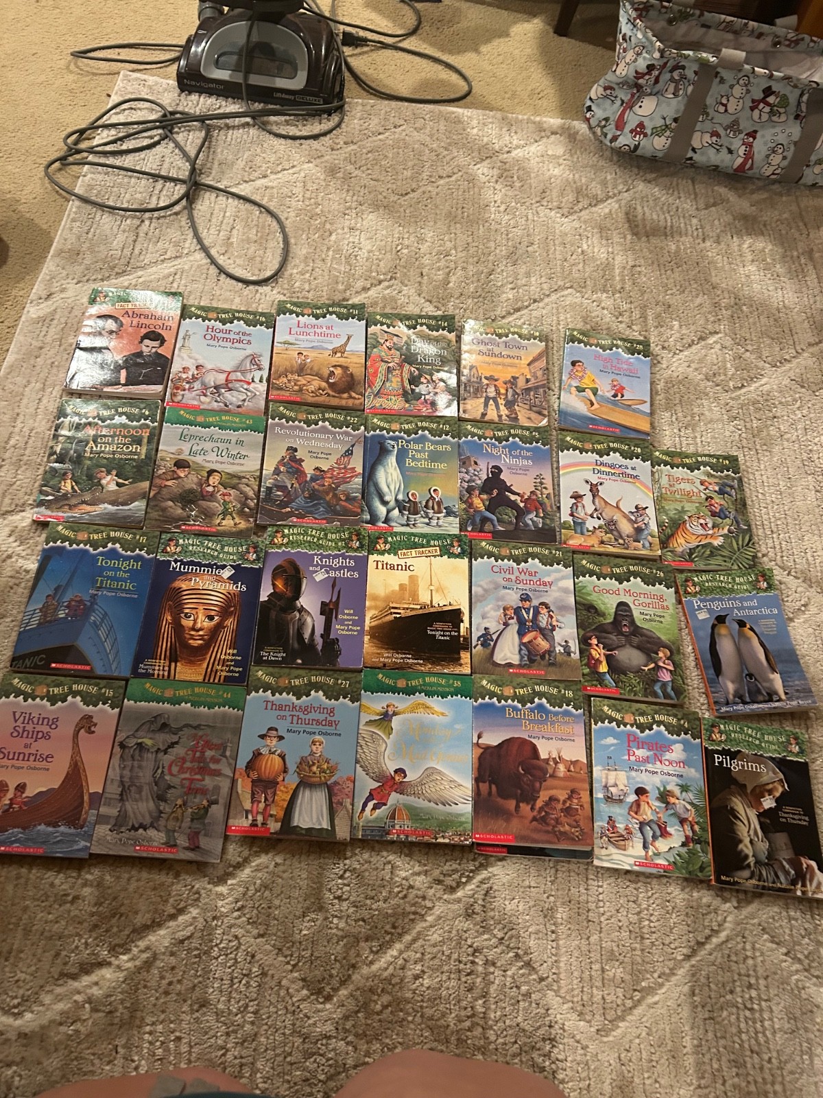 Lot of 27 Magic Tree House Series books Pilgrims Christmas Ghost Mary Osbourne