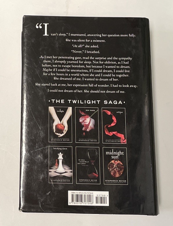 The Twilight Saga Midnight Sun Hardcover First Edition Printing
