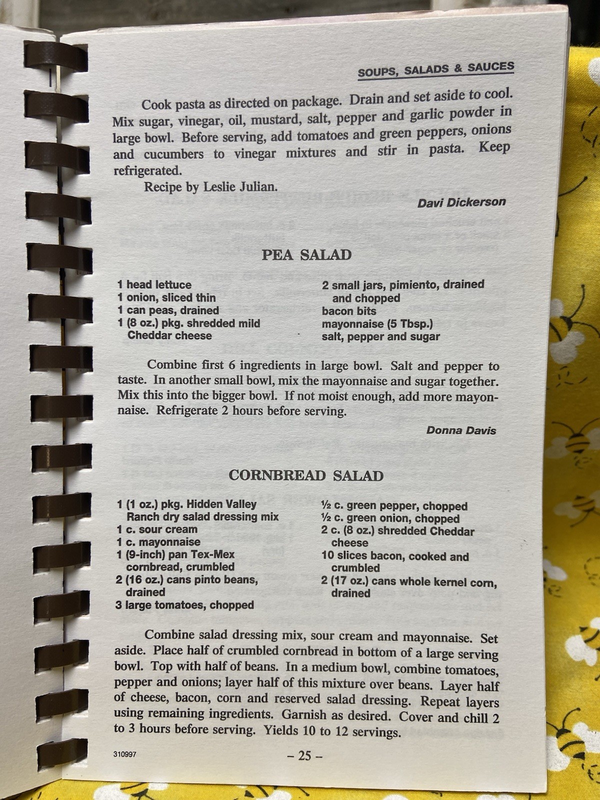 Cherished Recipes:Fairview Baptist Church Cookbook 1996 Grannycore