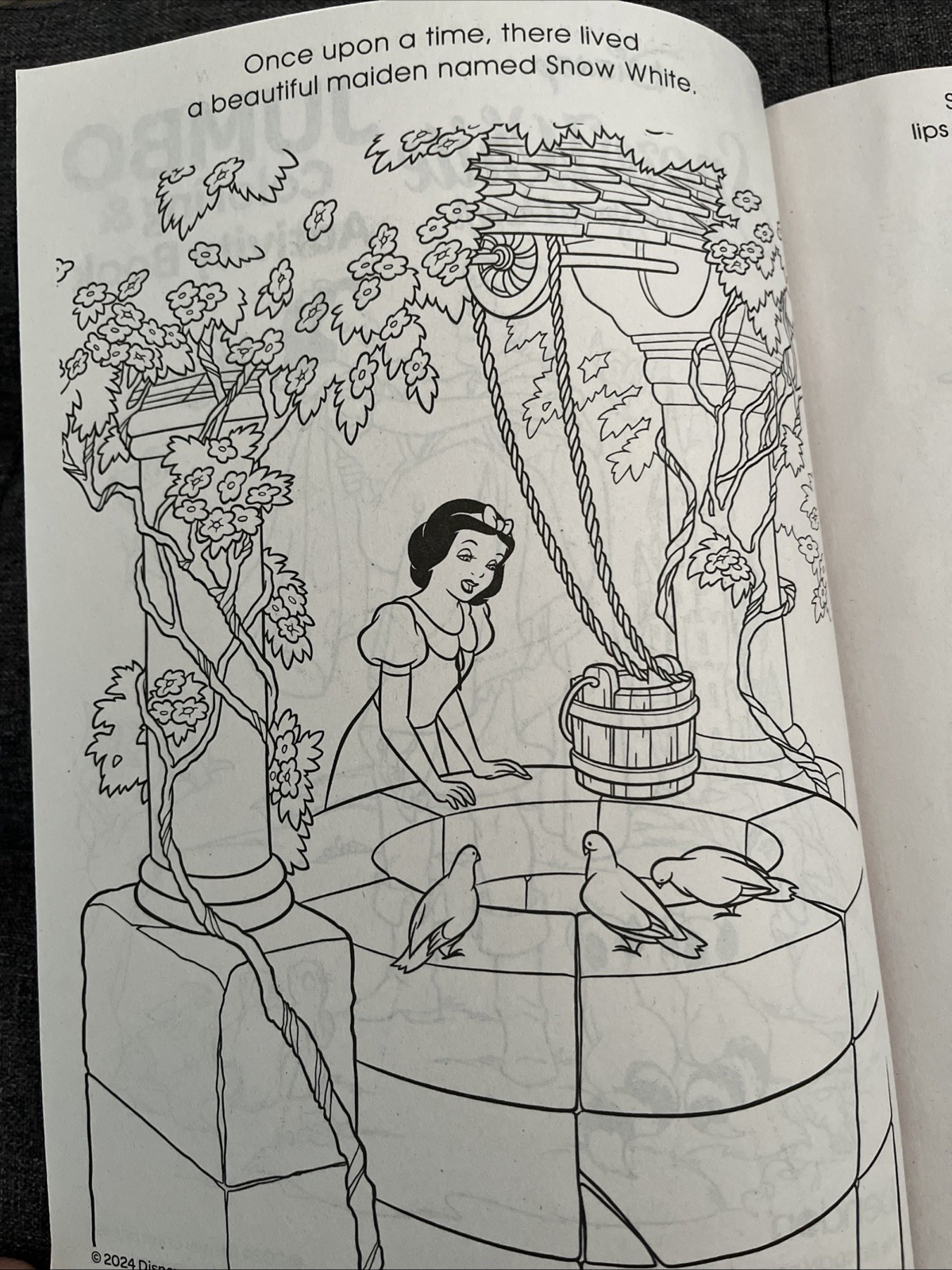 Snow White Jumbo Coloring & Activity Book Puzzles Games Disney Bonus Character