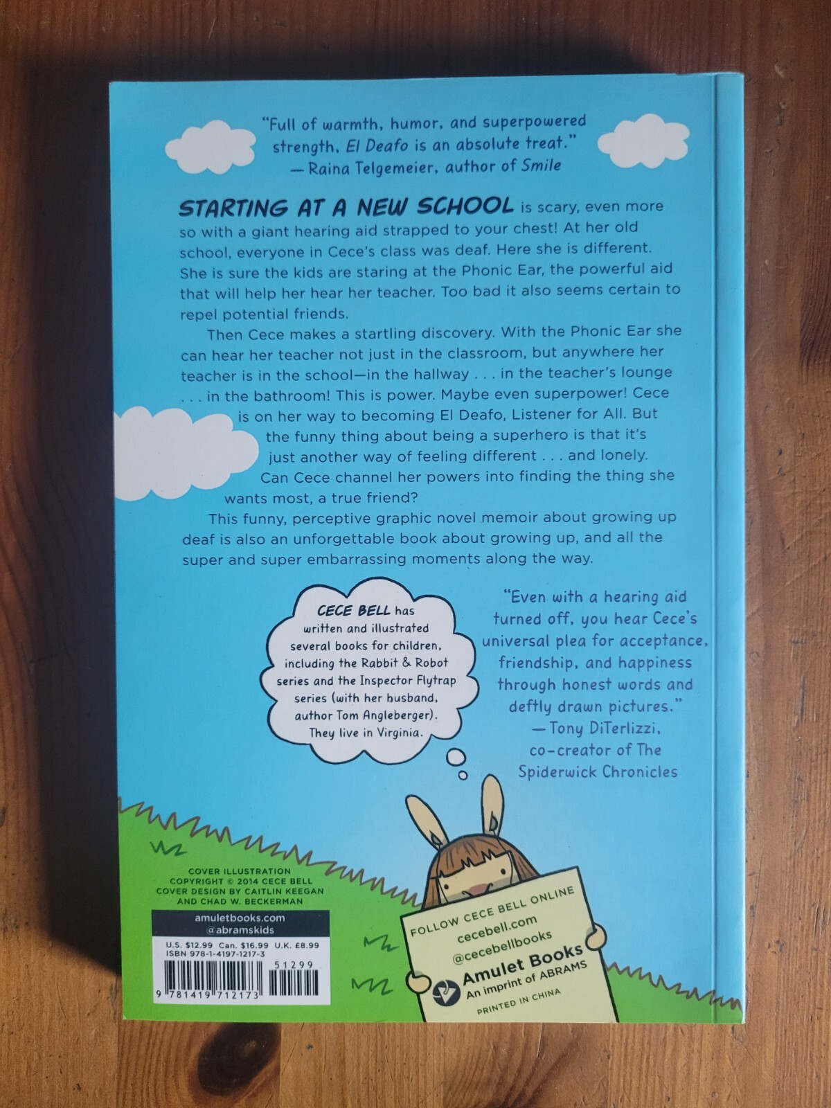 El Deafo – Graphic Novel – Cece Bell – TPB