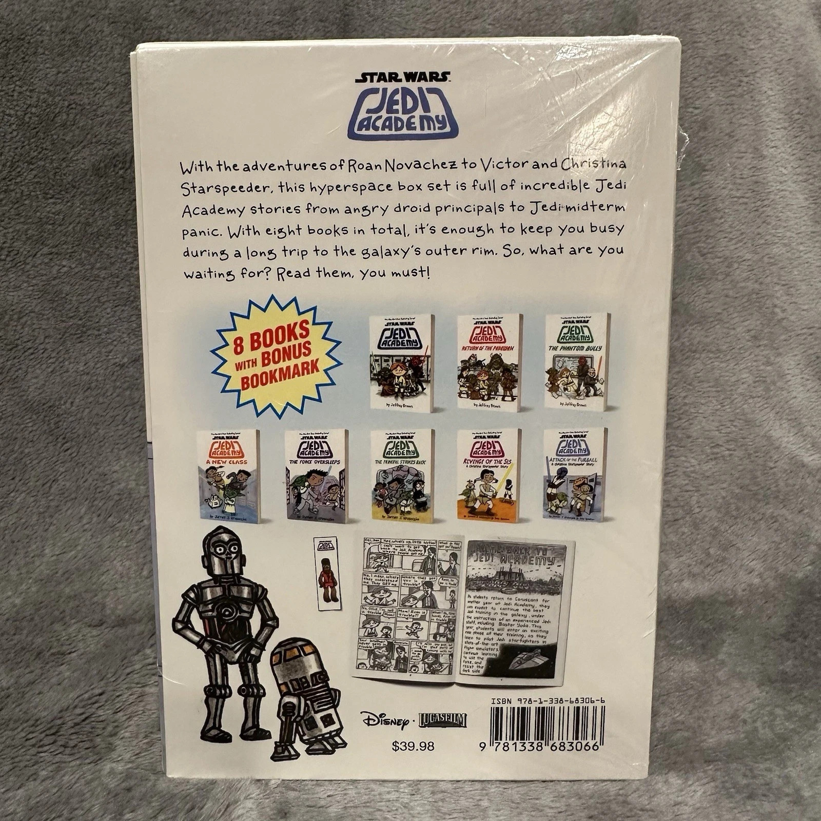 Star Wars Jedi Academy Series Collection 8 Books 1-8 Books NIB New Box Complete