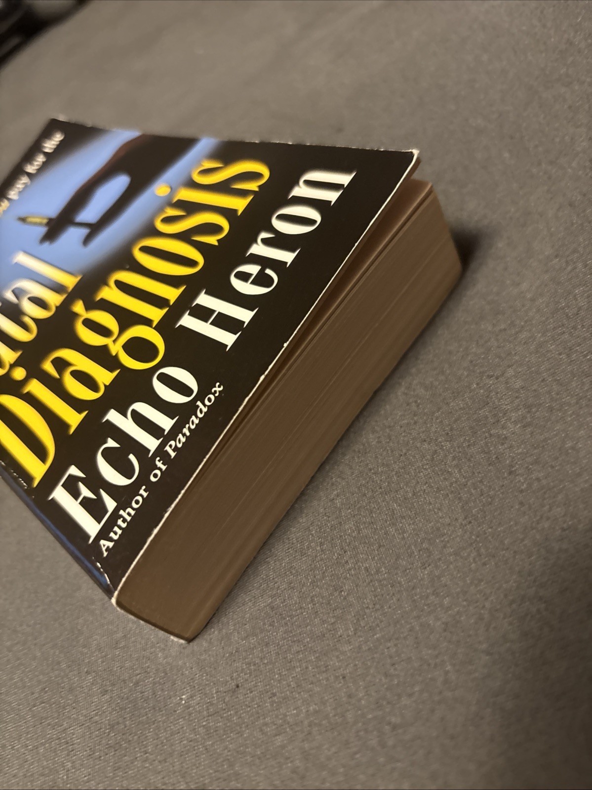 Fatal Diagnosis by Echo Heron (1st Edition, 1st Printing, 2000)