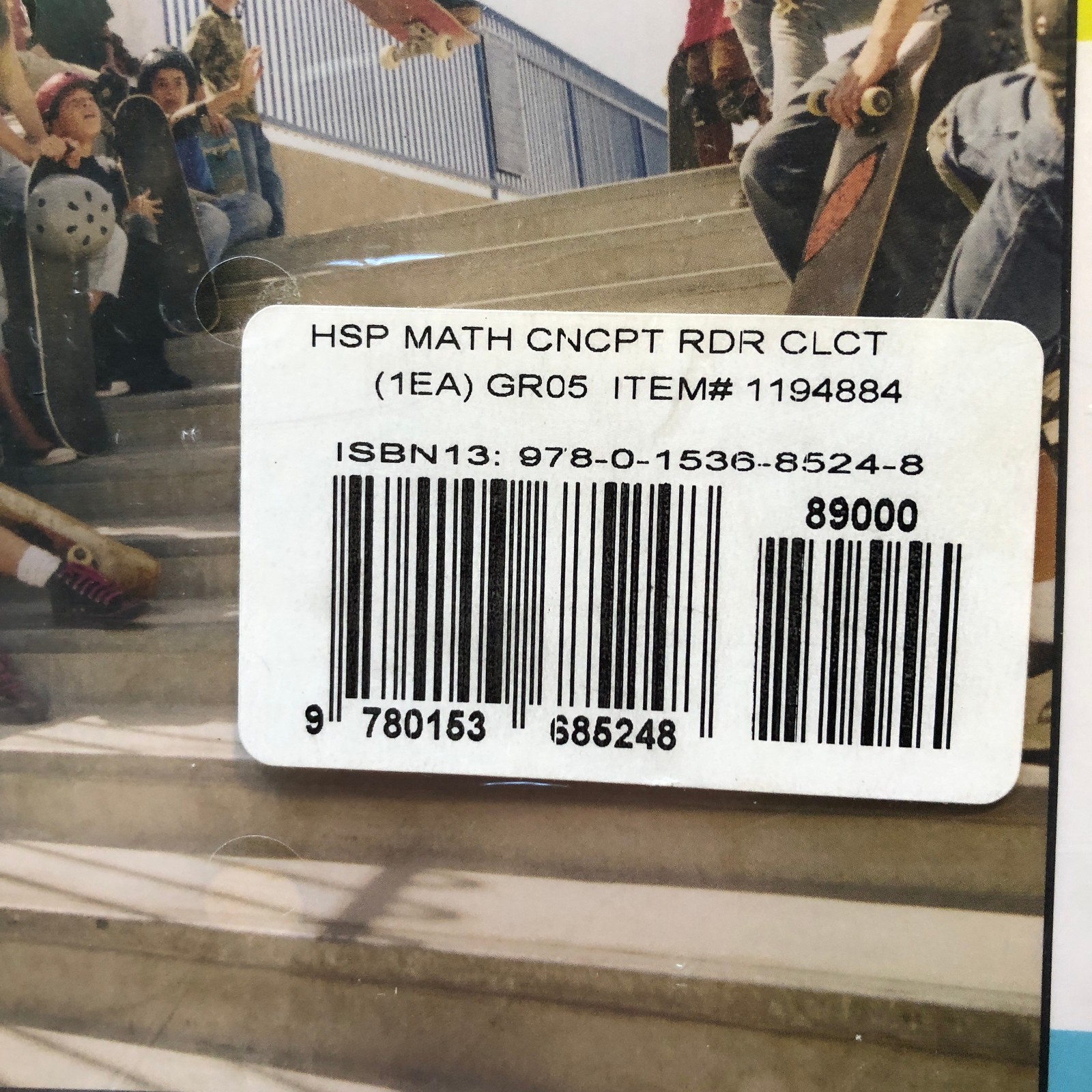 New in Shrinkwrap “Math Concept Reader” Set Grade 5 Item #1194884 by Harcourt