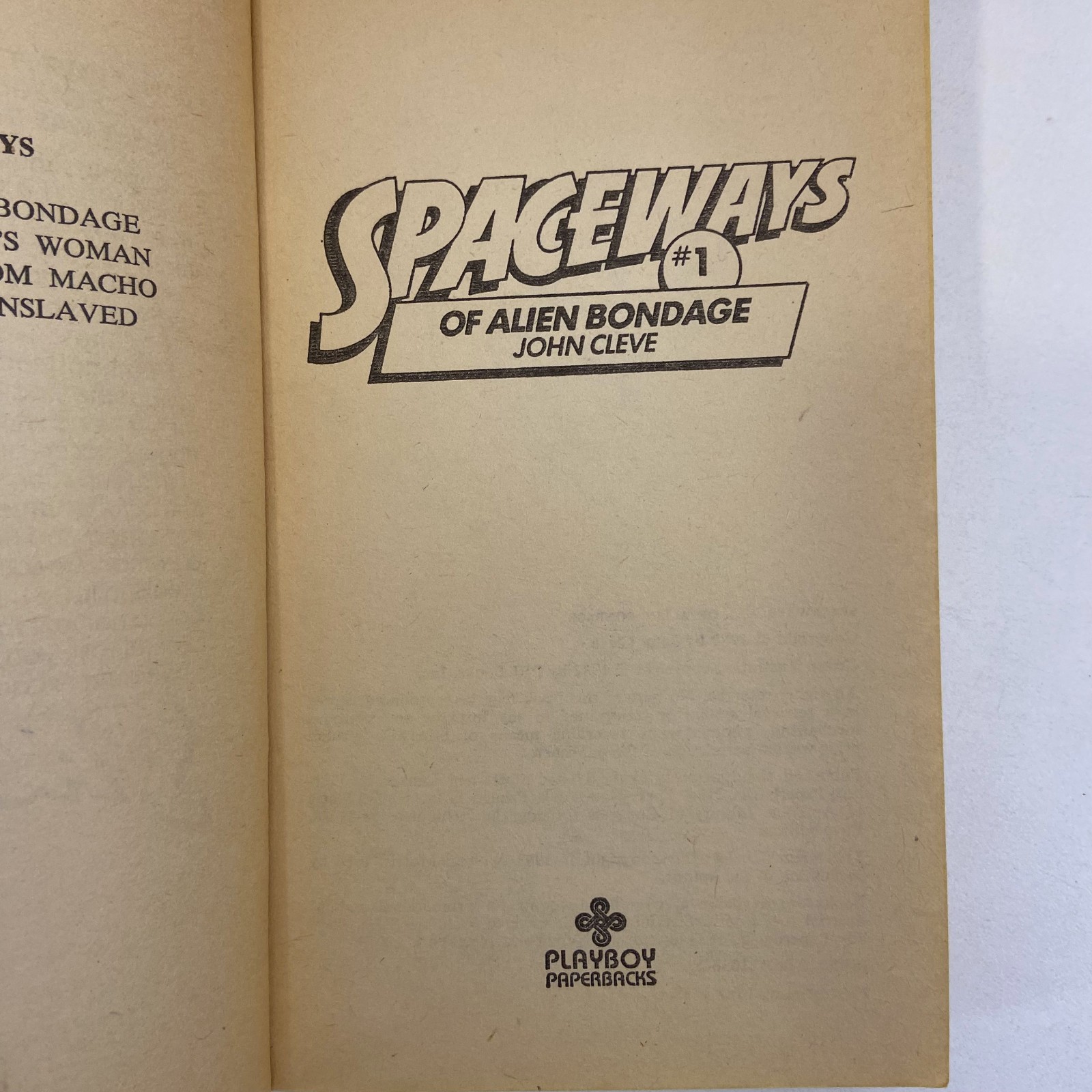15 John Cleve Spaceways Series Misc Volumes MMPB VTG Science Fiction Novels Lot