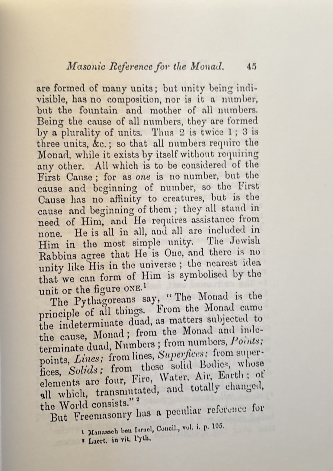 The Pythagorean Triangle Or the Science of Numbers by Rev. George Oliver Masonic
