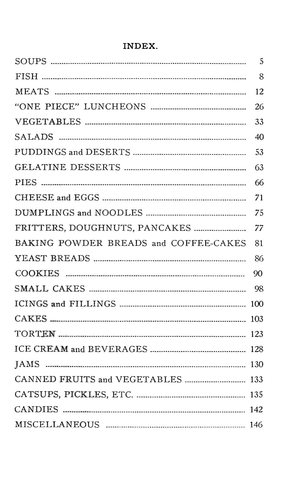 1921 The Pilgrim cook book 146 Pages