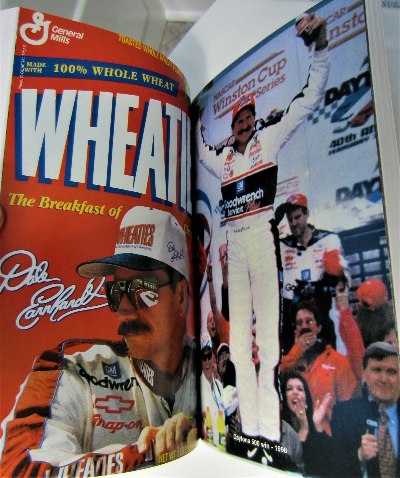 NOS 2001 Remembering Race Car Driver Dale Earnhardt Book Color Photos 223 Pages