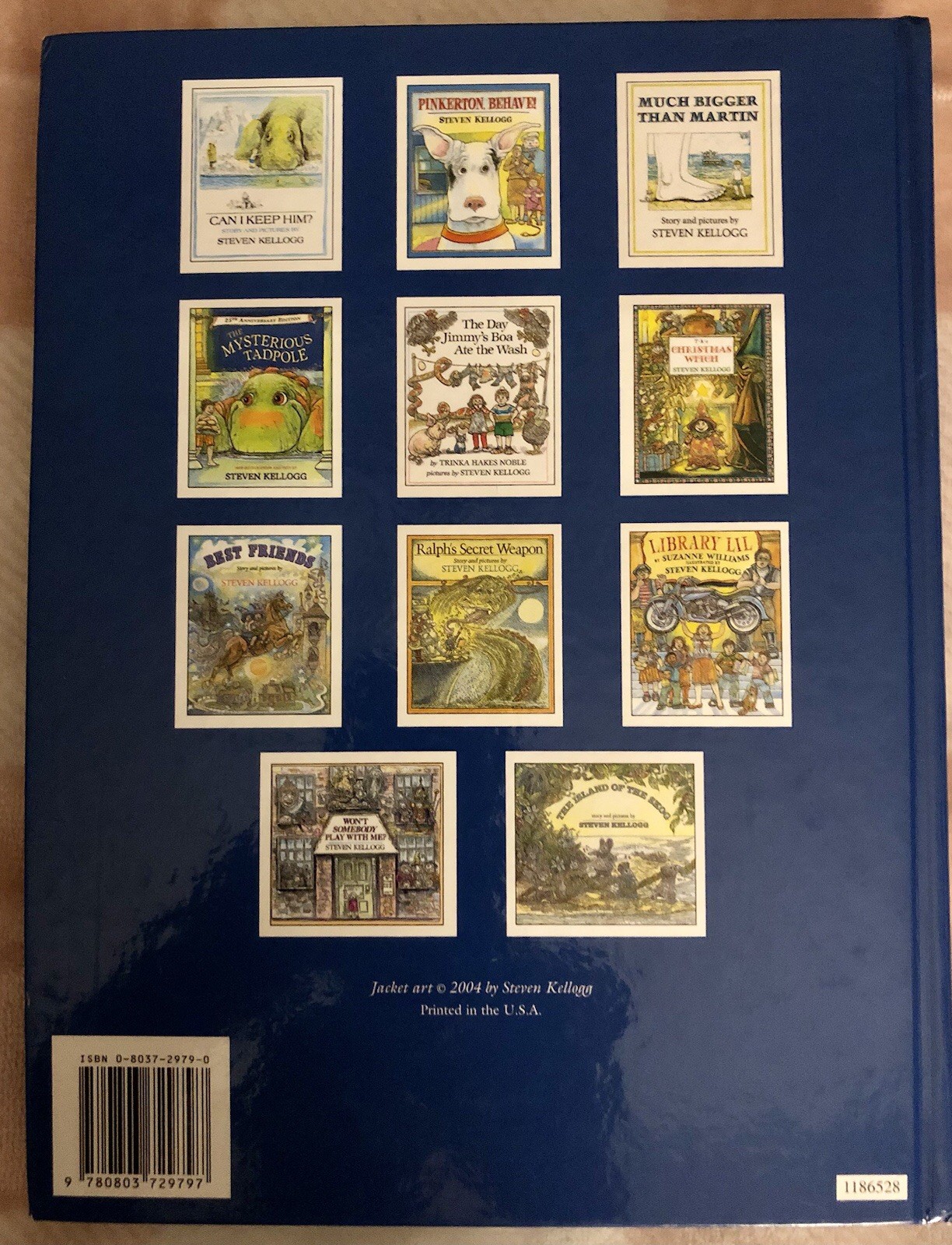 Pinkerton and Friends : A Steven Kellogg Treasury by Steven Kellogg 2004 HC Nice
