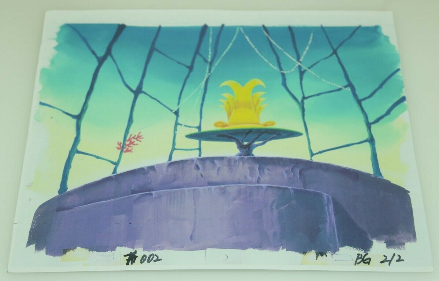 The OZ Kids Original Animation Production Cel & Copied Background (24-13)