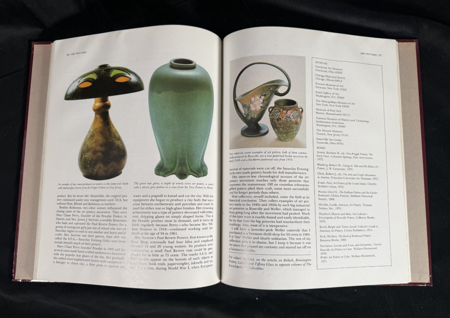 Encyclopedia of Collectibles Book Lot – A’s & B’s (BKS)