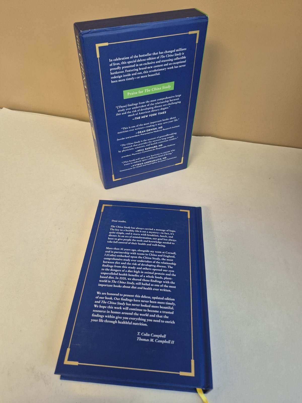 The China Study: Deluxe Expanded Edition With Slipcase by T. Colin Campbell