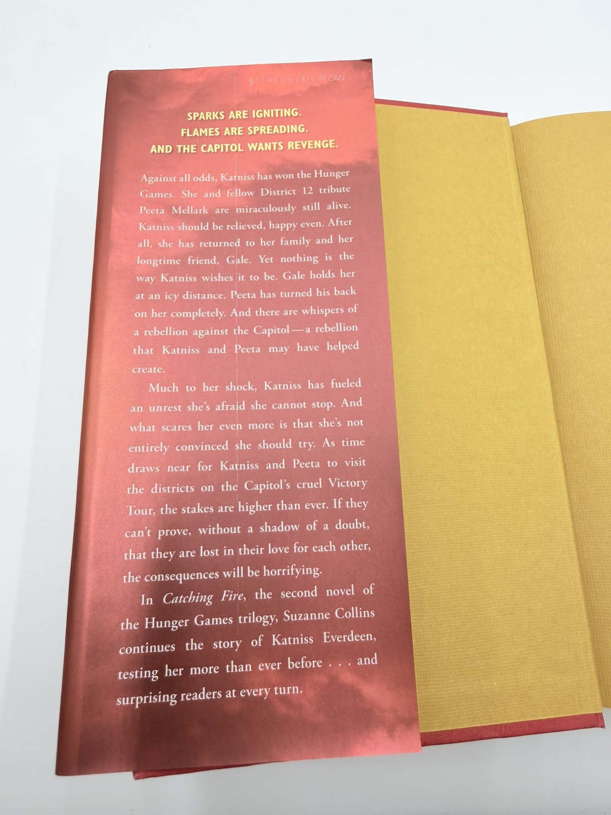 Catching Fire Hardcover 1st Edition First Printing 2009 By Suzanne Collins