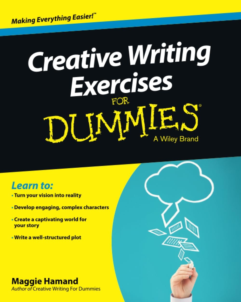 Creative Writing Exercises For Dummies UK – paperback Hamand, Maggie