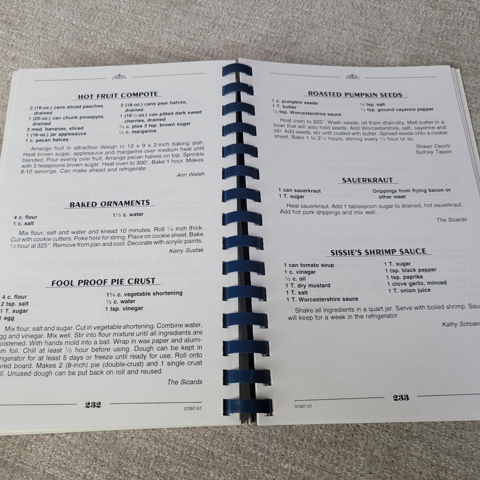 Morris Press Cookbook Davis Elementary School Recipe Marietta GA Spiral