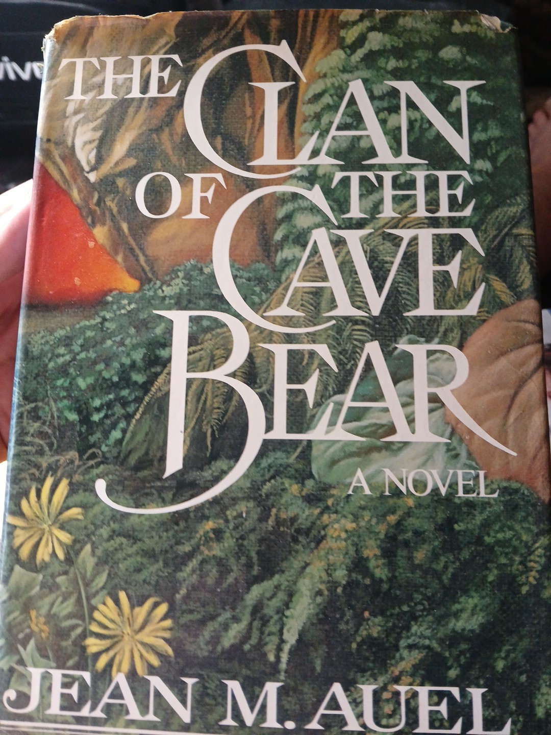 The Clan of the Cave Bear Jean M. Auel 1980 Book Club Edition Hardcover Vintage