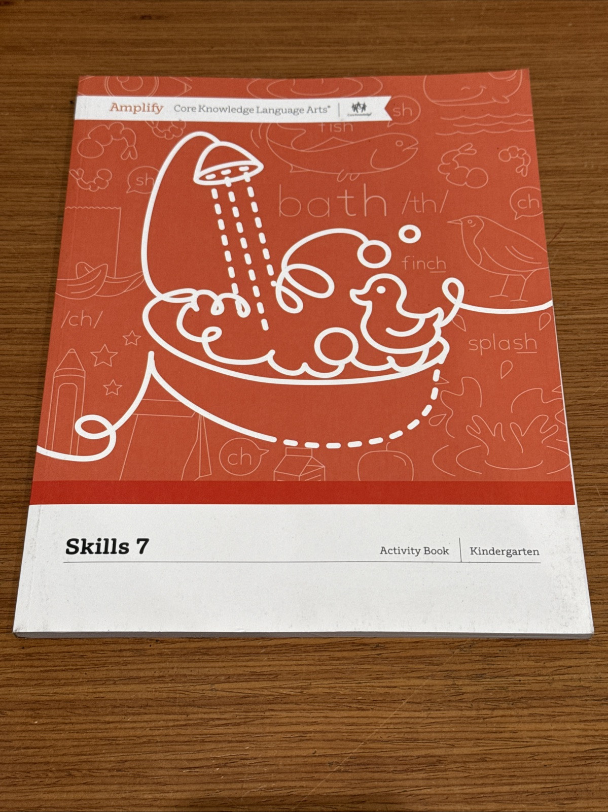 Amplify Core Knowledge Language Arts Skills 7 Kindergarten Activity Book