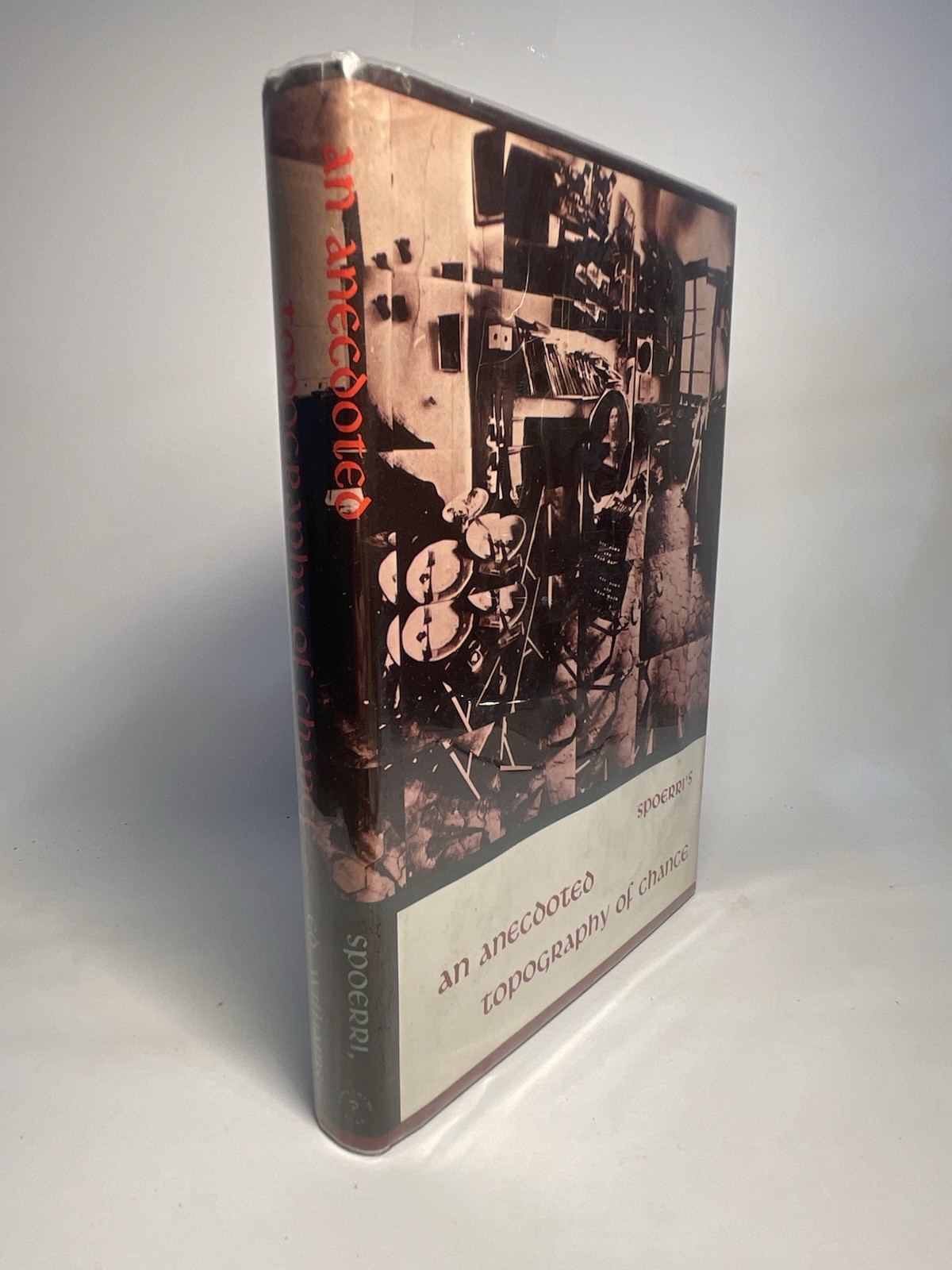 (1st US) Daniel Spoerri: An Annotated Topography Of Chance. 1966 HC/DJ. Fluxus.