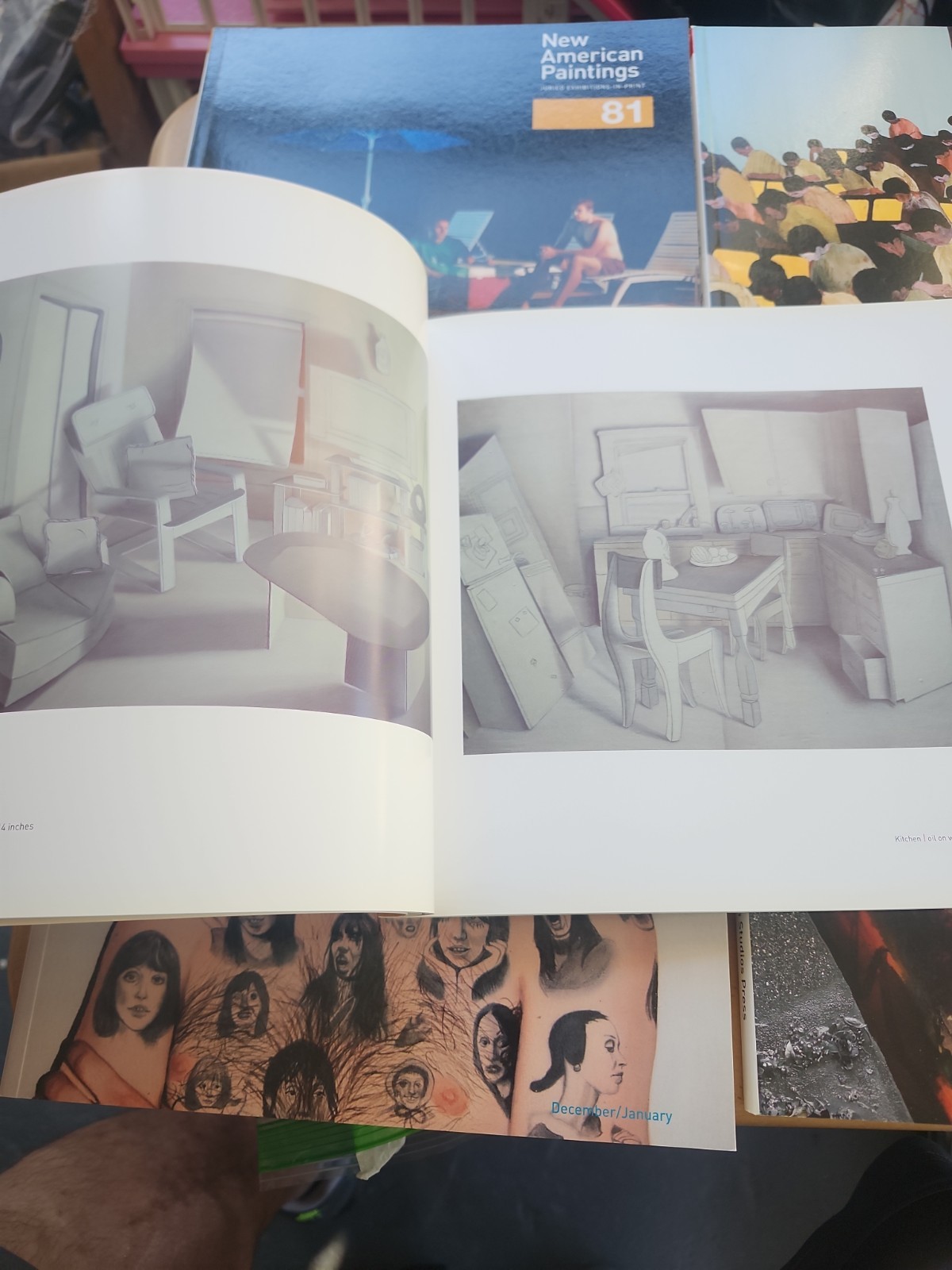 High Quality “New American Paintings Juried Exibitions In Print” In Lots Of 3