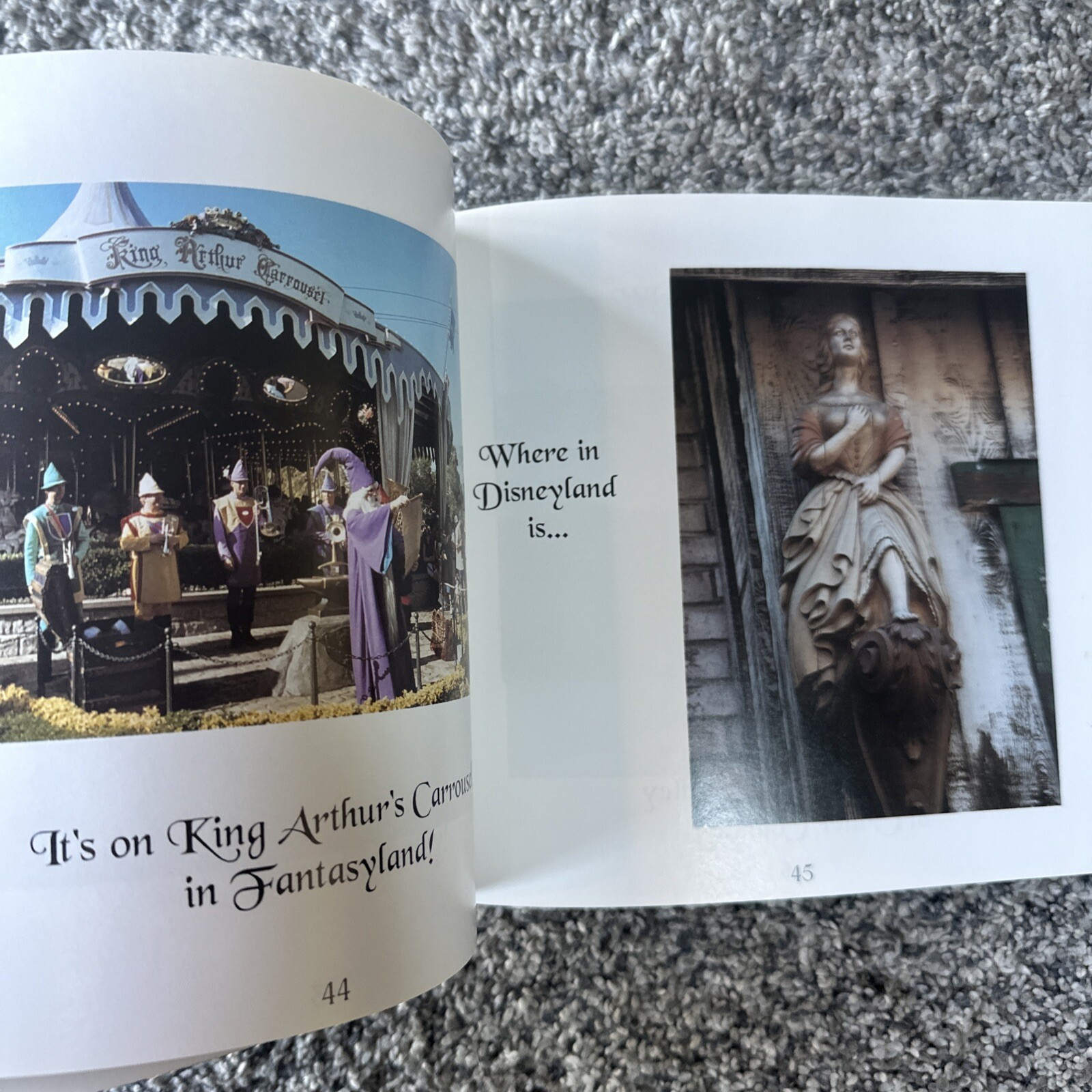 Where in Disneyland Park Book Paperback 62 Pages 1994