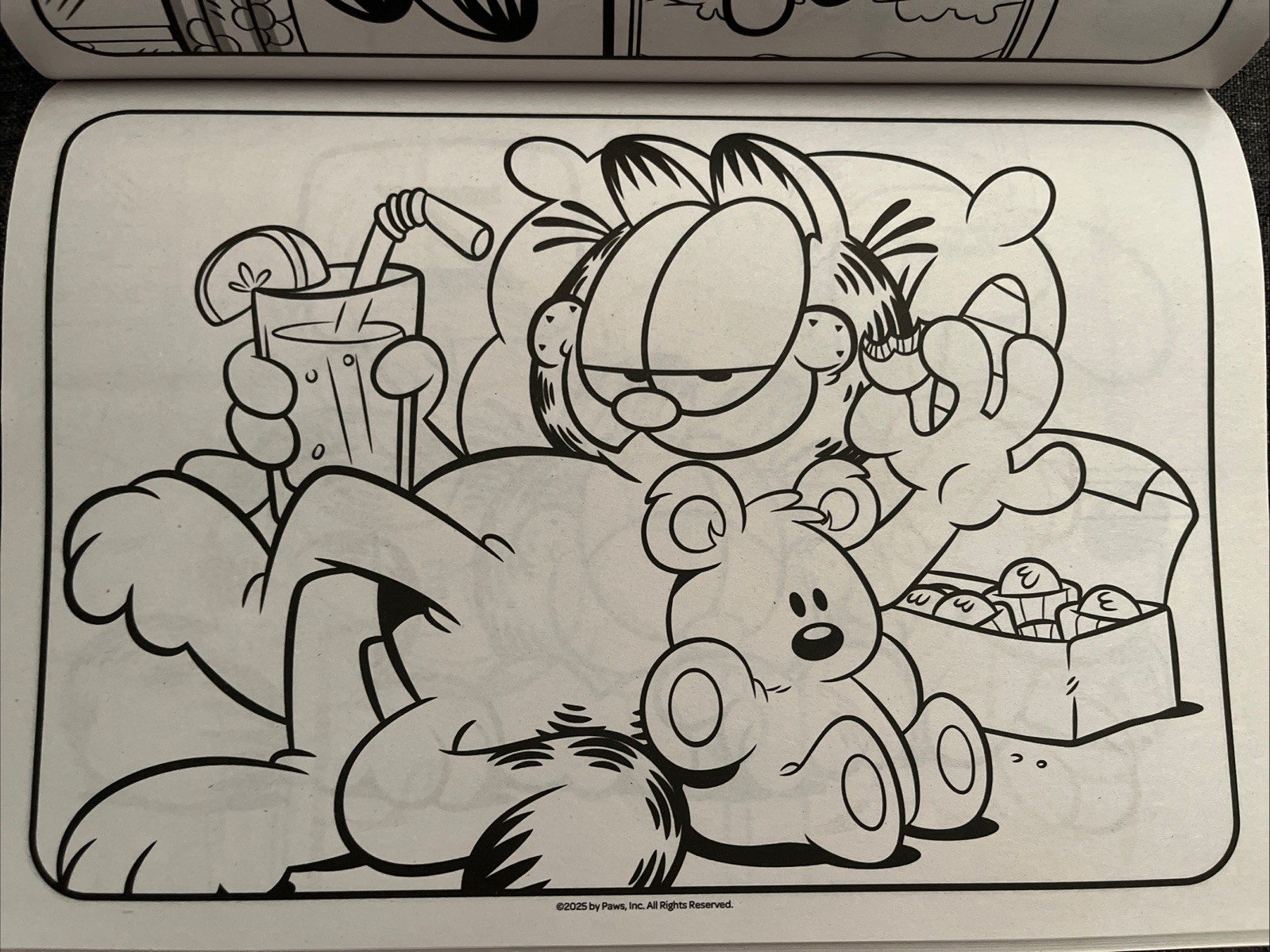 Garfield Jumbo Coloring & Activity Book Puzzles Games & Pages to Color Bendon