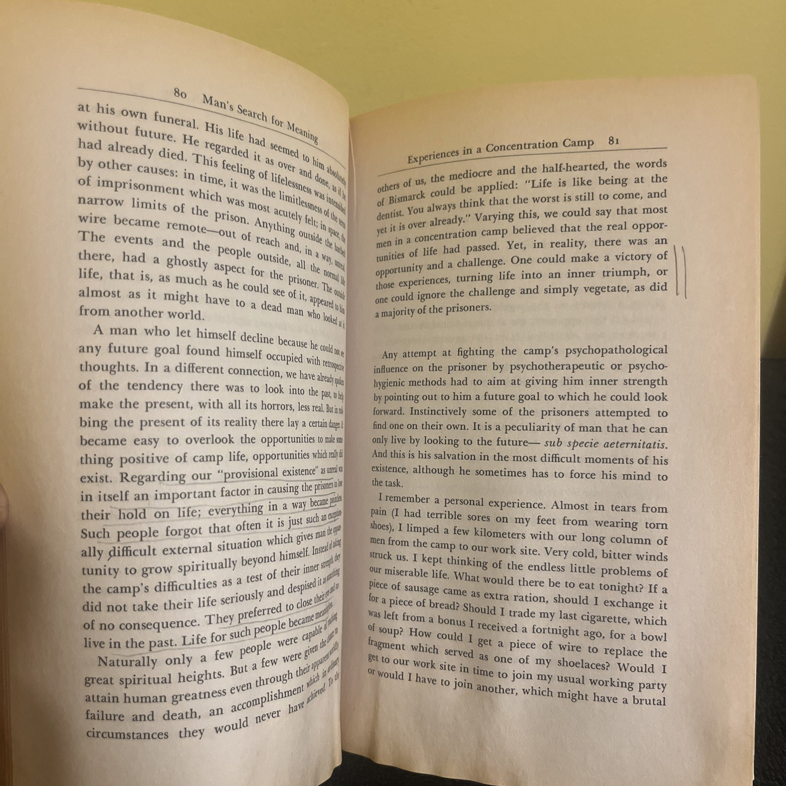 Viktor Frankl Man’s Search For Meaning Paperback Book