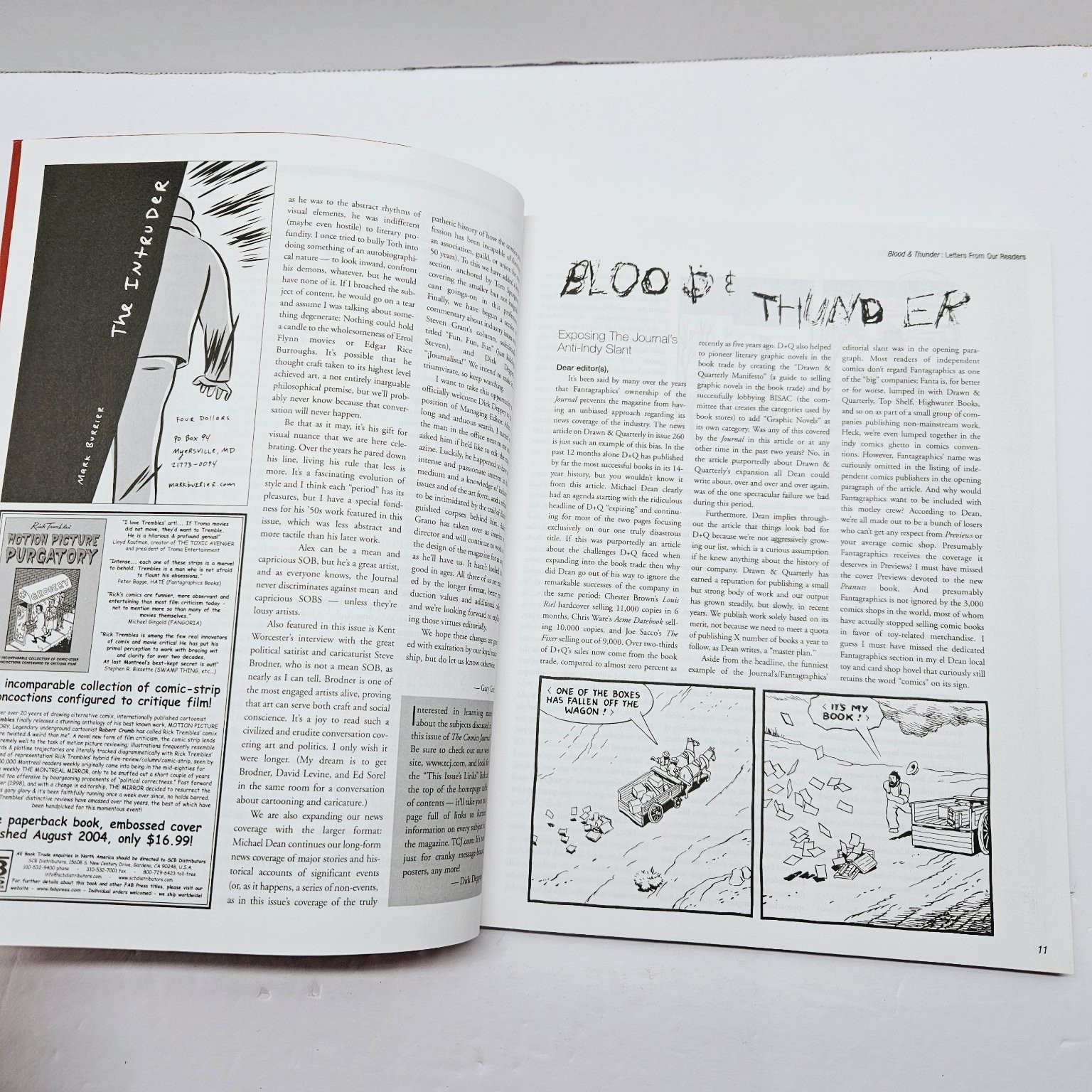 The Comics Journal Issue 262 Aug/Sept 2004 Alex Toth Focus Fantagraphics