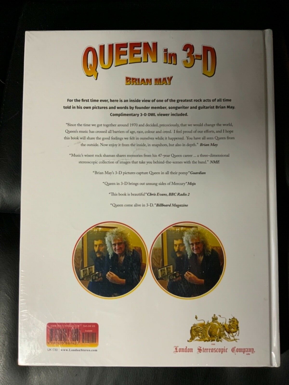 QUEEN IN 3-D by Brian May 2nd Edition