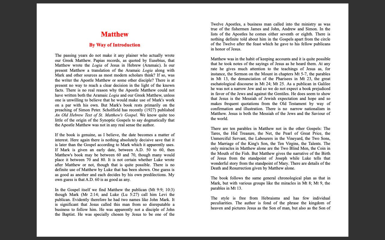 Word Pictures in the New Testament by AT Robertson (E-Book Set ) ALL 6 Volumes