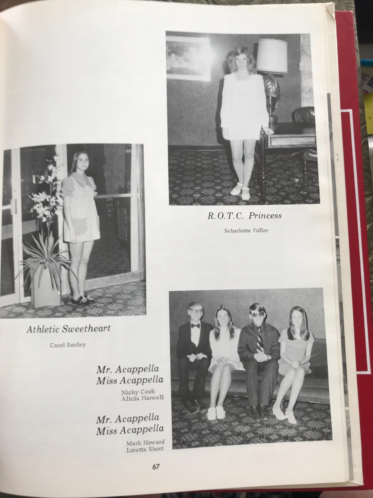 1973 The Round-Up Crockett Junior High School Yearbook, Odessa, Texas