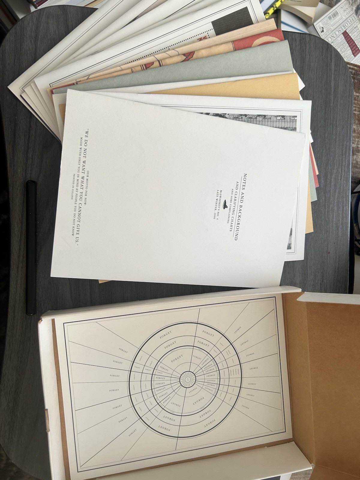 McSweeney’s Quarterly Concern No. 4 Complete Box Set 2000 14 Booklets VG