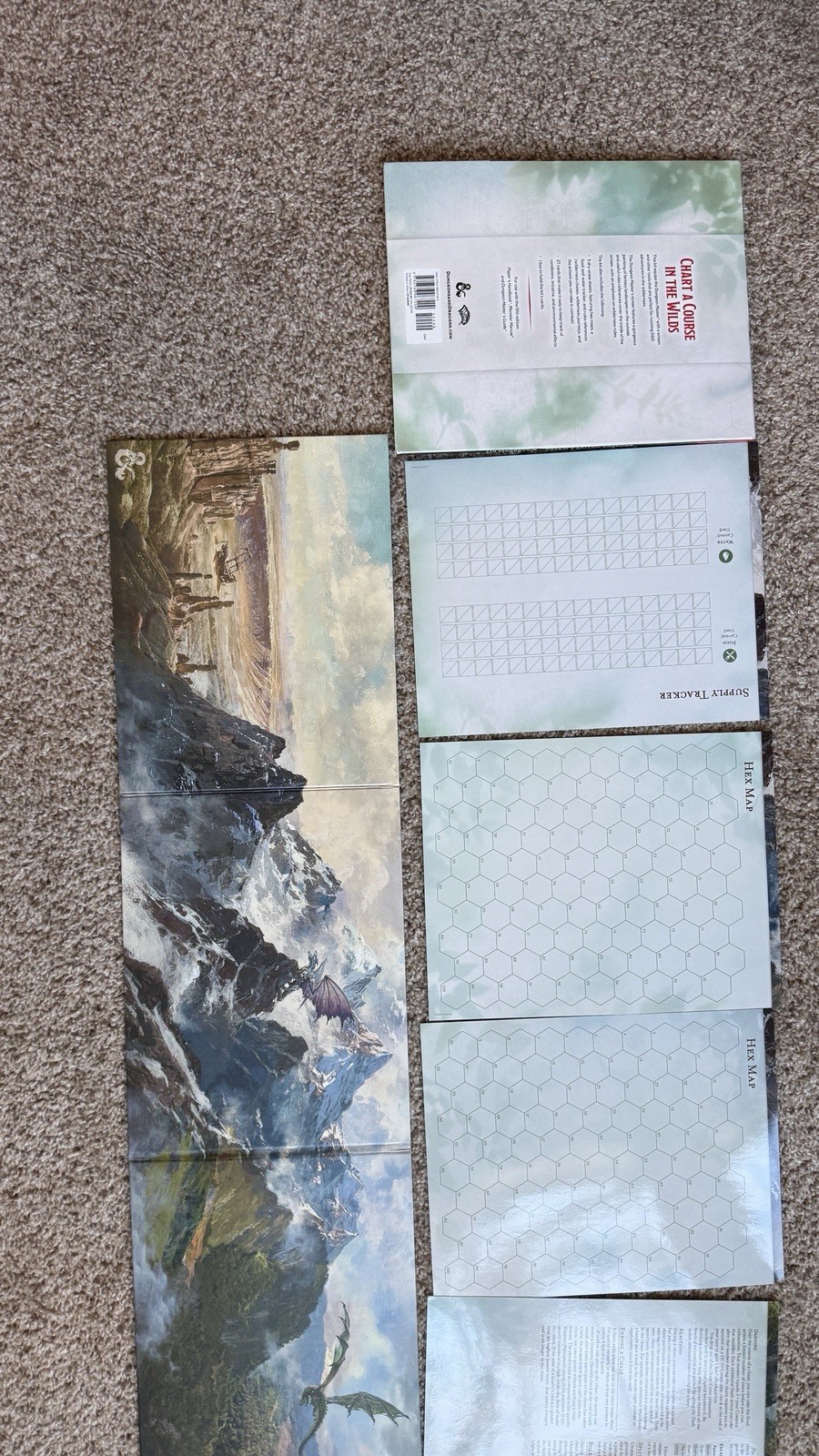 Dungeons and Dragons D&D Lot – Master’s Screen Kit Dungeon Master’s Guide + More