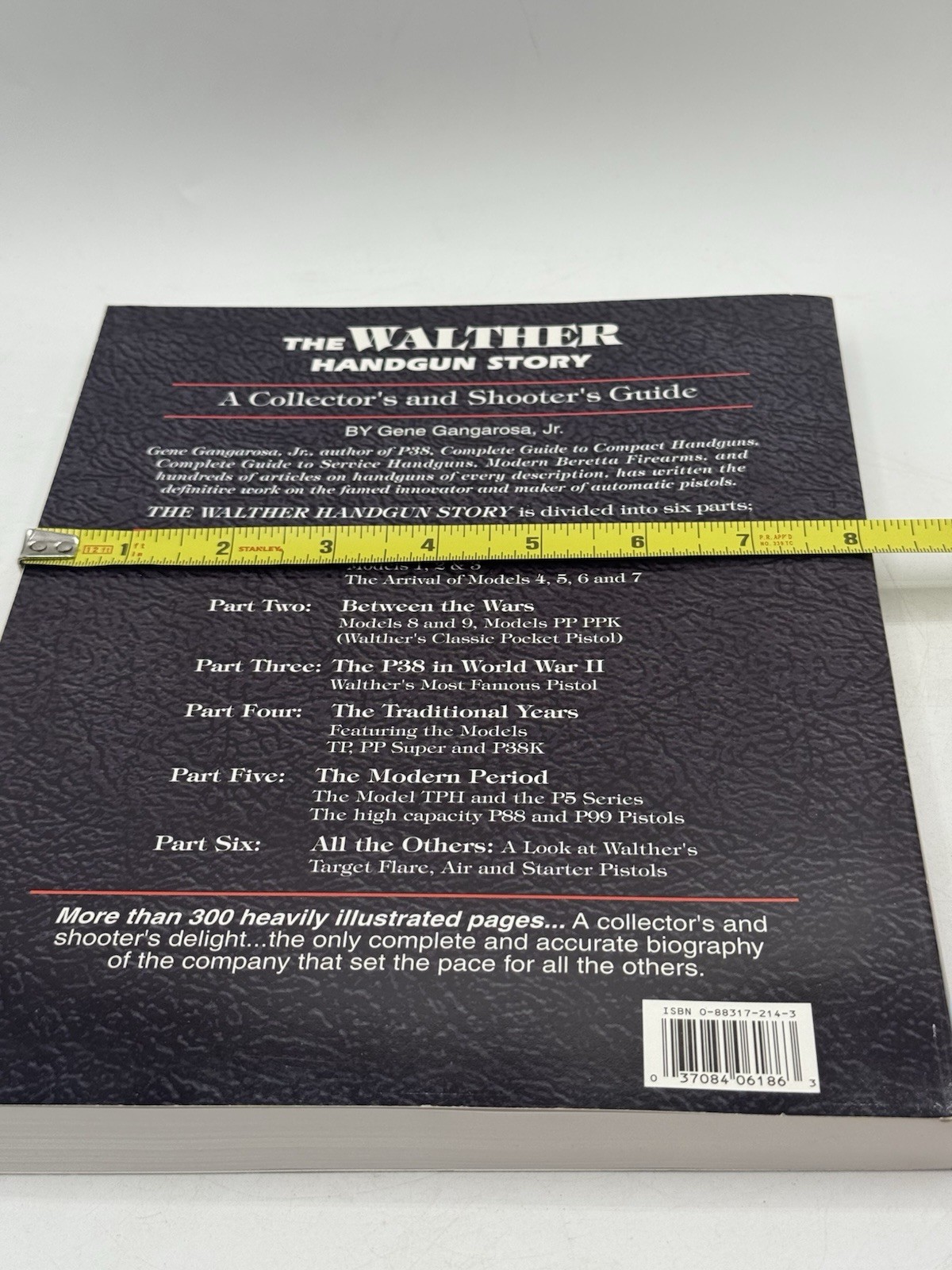 The Walther Handgun Story By Gene Gangarosa Jr. 1999 Paperback