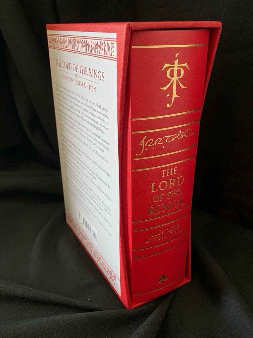 NEW SEALED CLEAN! Lord of the Rings LTD ED J R R Tolkien RARE LEATHER SLIPCASED!