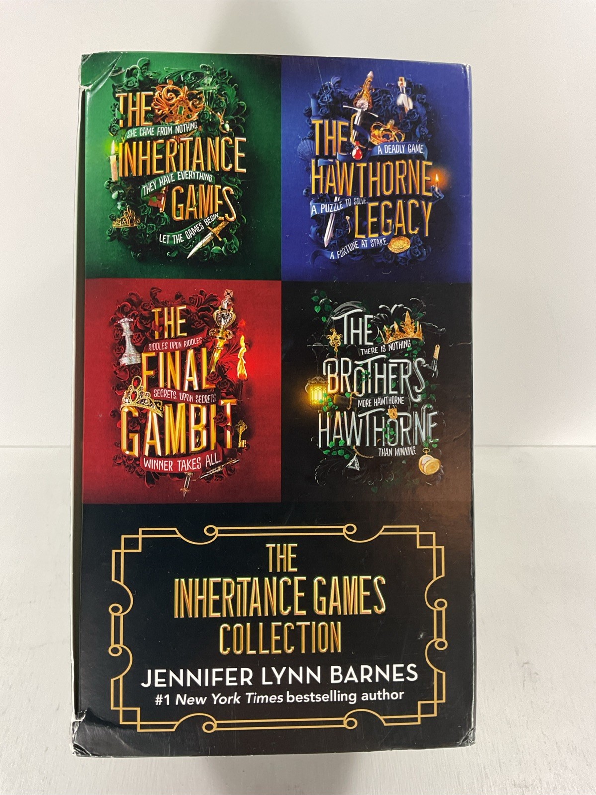 Inheritance Games Fantasy Collection Lot of 4 PB by Jennifer Lynn Barnes Box Set