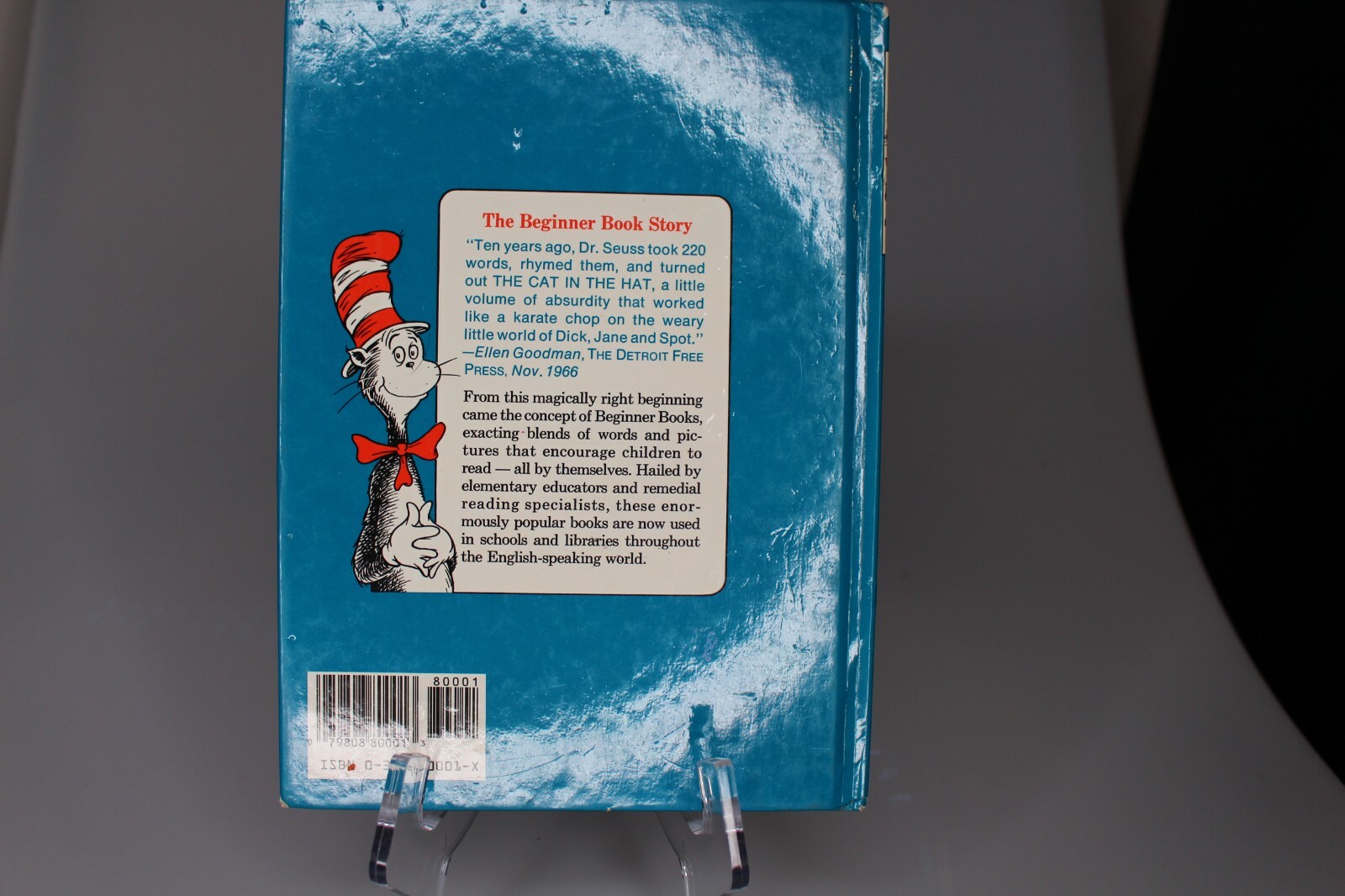 The Cat in the Hat Dr Seuss Theodor Geisel Hardcover Copy 61 pages Beginner Book