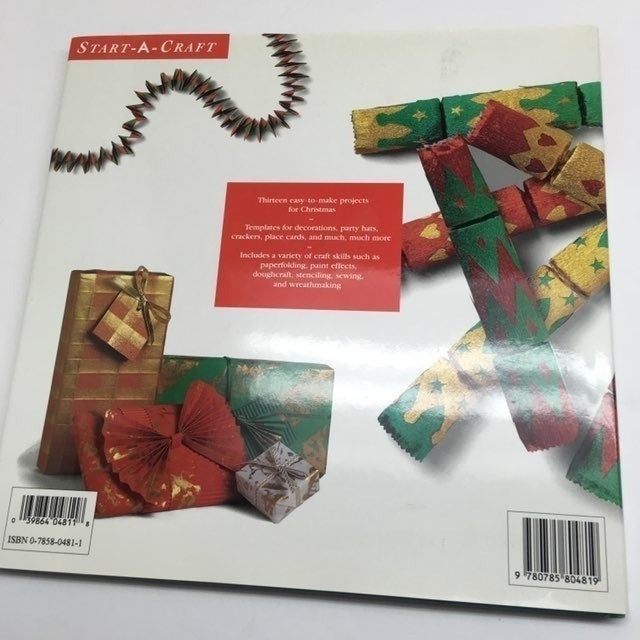 Christmas Crafts: Easy Projects For Beginners Alison Jenkins Holiday DIY Gifts