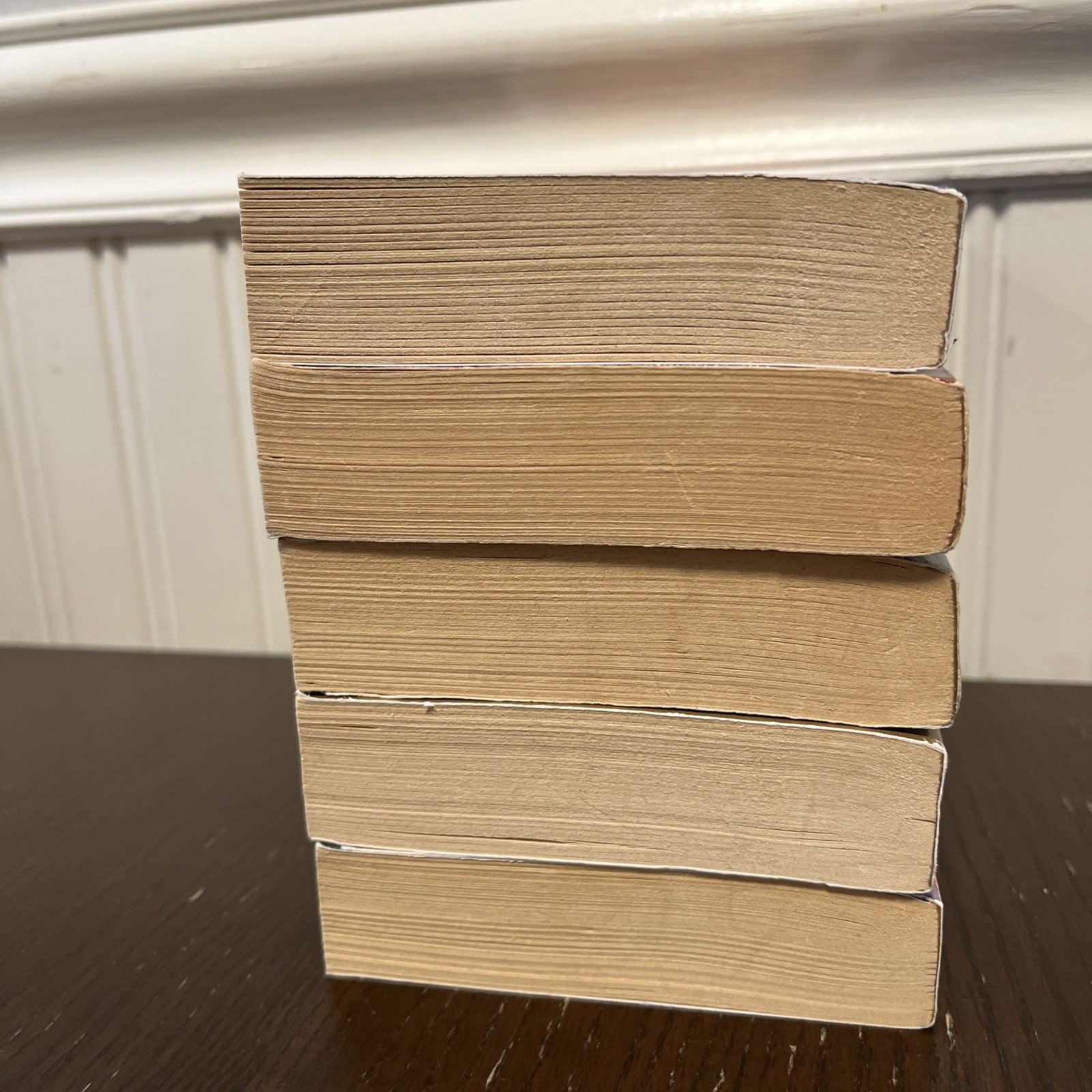 Brian Jacques Lot of 5 Redwall Series Fantasy Paperbacks – Mossflower, Martin