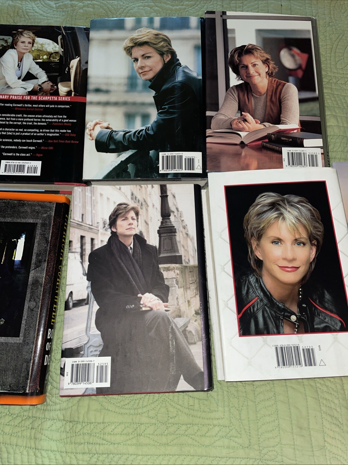 Lot 9 Patricia Cornwell Hardcover Books Kay Scarpetta Series Thriller Crime